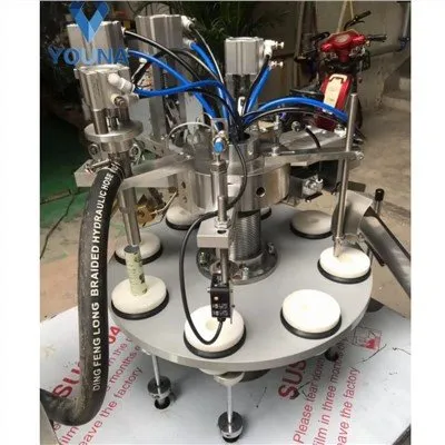 Halbautomatische Füll- und Verschließmaschine für Kunststofftuben