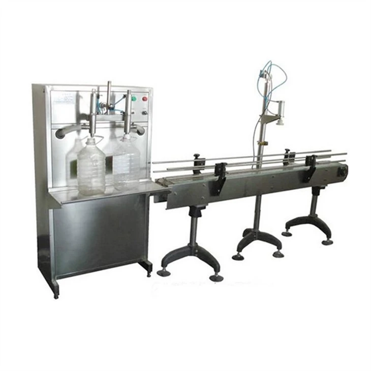 1kg big bottle weighing filling machine for liquid oil 2