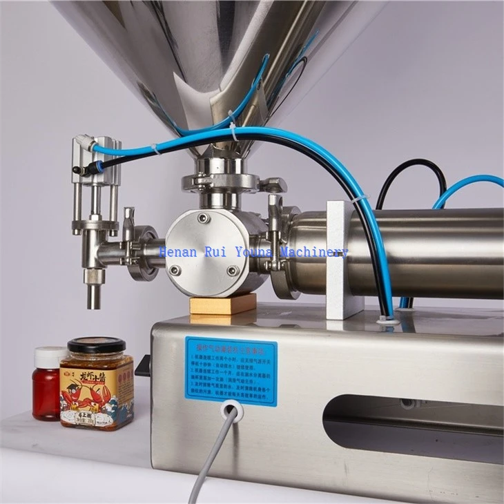 pneumatic hand cream filling machine (3)