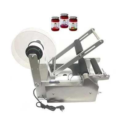 Manuelle Etikettiermaschine für Flaschen