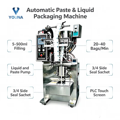 Automatische Verpackungsmaschine für Körperlotionen