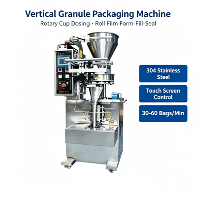 Automatische Verpackungsmaschine für Lebensmittelbeutel